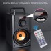 Portable Bluetooth Speaker with Subwoofer Wireless Speakers Outdoor/Indoor Big Speaker Support Remote Control FM Radio TF Card LED Lights MP3 Player Party Speaker for Home Camping iPhone Computer PC